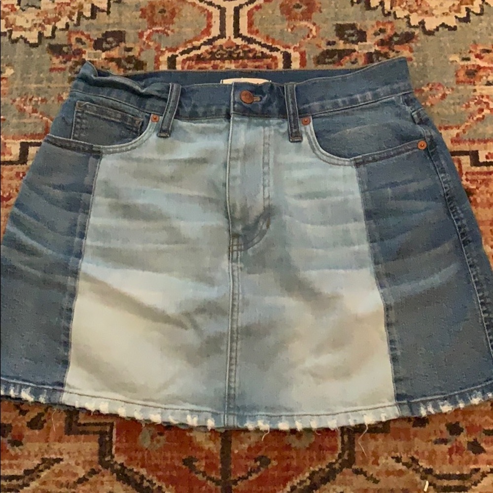 Madewell Jean Skirt
